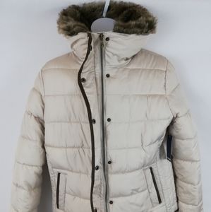 New Old Navy Women's Beige Coat Jacket Size Small